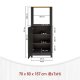 NORDIC LIVING COLLECTION Vitvarusk�p 1 Veneto f&ouml;r kylsk�p + ugn