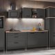 NORDIC LIVING COLLECTION Apparatsk�p 2 Veneto f&ouml;r kyl-/fryskombination