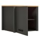 NORDIC LIVING COLLECTION Veneto antracit bordsskiva