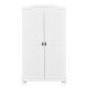 NORDIC LIVING COLLECTION Tr�dg�rdssk�p Hedda 2-d�rrars furu vitlackerad