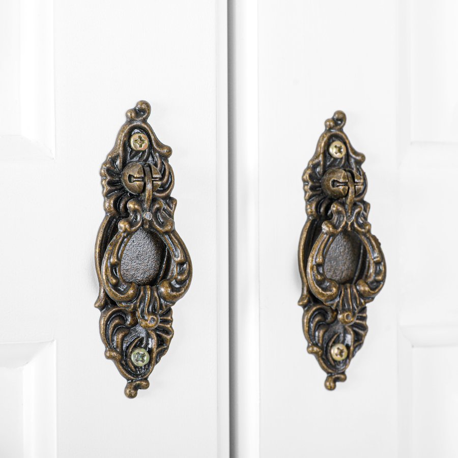 NORDIC LIVING COLLECTION Tr�dg�rdssk�p Hedda 2-d�rrars furu vitlackerad