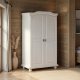 NORDIC LIVING COLLECTION Tr�dg�rdssk�p Hedda 2-d�rrars furu vitlackerad