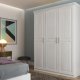 NORDIC LIVING COLLECTION Magnus vitt sk�p med 3 d�rrar och kassettd�rrar