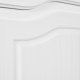 NORDIC LIVING COLLECTION Lantlig garderob Isny 4 d�rrar furu vit