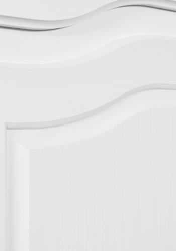 NORDIC LIVING COLLECTION Reutte lantlig garderob best�ende av 2 mjukst�ngande d�rrar, 2 l�dor med l�ttl�pande metallskenor, 1 garderobsskena i metall och en hatthylla