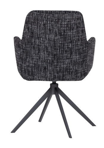 WOOOD Grant Matstol Svart Melange [Fsc]