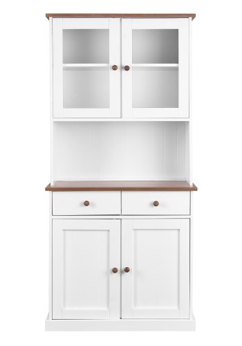 NORDIC LIVING COLLECTION Buffet Westerland-5.2, hvit sepia, 4 d�rer og 2 skuffer, heltre