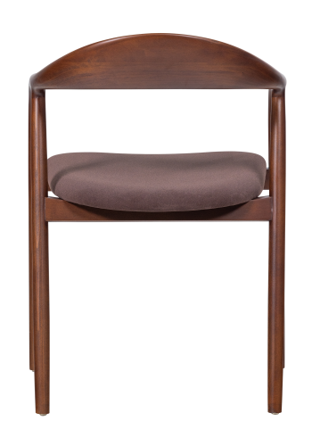 WOOOD Bran Matstol Boktr&auml; Velour Brun [Fsc]