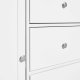 NORDIC LIVING COLLECTION  Byr� i massiv furu, vitlackerad, med 2 d�rrar, 3 l�dor och 4 hyllplan. Totalm�tt: 160 x 39,5 x 96 cm.