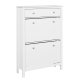 NORDIC LIVING COLLECTION  Skosk�p i massiv furu fr�n Chilly Home-serien f&ouml;r upp till 12 par skor i 2 rymliga l�dor och 1 l�da.