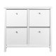 NORDIC LIVING COLLECTION Skosk�p i massiv furu f&ouml;r upp till 8 par skor i 4 rymliga l�dor