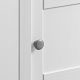 NORDIC LIVING COLLECTION  F�rvaringsbord i massiv furu med 1 d�rr och 1 hyllplan, vitlackerat, totalm�tt 45 x 45 x 76 cm.