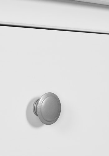 NORDIC LIVING COLLECTION Soffbord i massiv furu med 1 l�da, vitlackerad. Totalm�tt 70 x 70 x 57 cm.