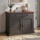 NORDIC LIVING COLLECTION Luzerna 3.1 byr� i gr� sepia med 2 d�rrar och 2 l�dor