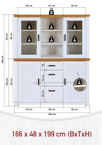 NORDIC LIVING COLLECTION Maluno Buffetpakke 02