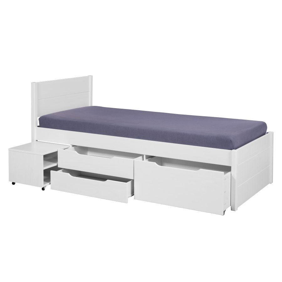 NORDIC LIVING COLLECTION 1 skuff, 2 skuffer, laget av heltre furu