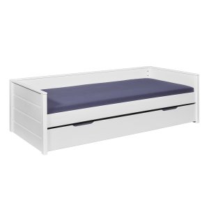 NORDIC LIVING COLLECTION Funktionell s&auml;ng i massivt tr&auml; 
