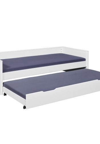 NORDIC LIVING COLLECTION Funktionell s&auml;ng i massivt tr&auml; 
