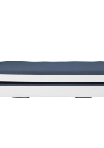 NORDIC LIVING COLLECTION 2-i-1-s&auml;ng i massivt tr&auml; med utdragbar l�da och g&auml;sts&auml;ngsfunktion: dubbels&auml;ng i samma h&ouml;jd inklusive ribbotten