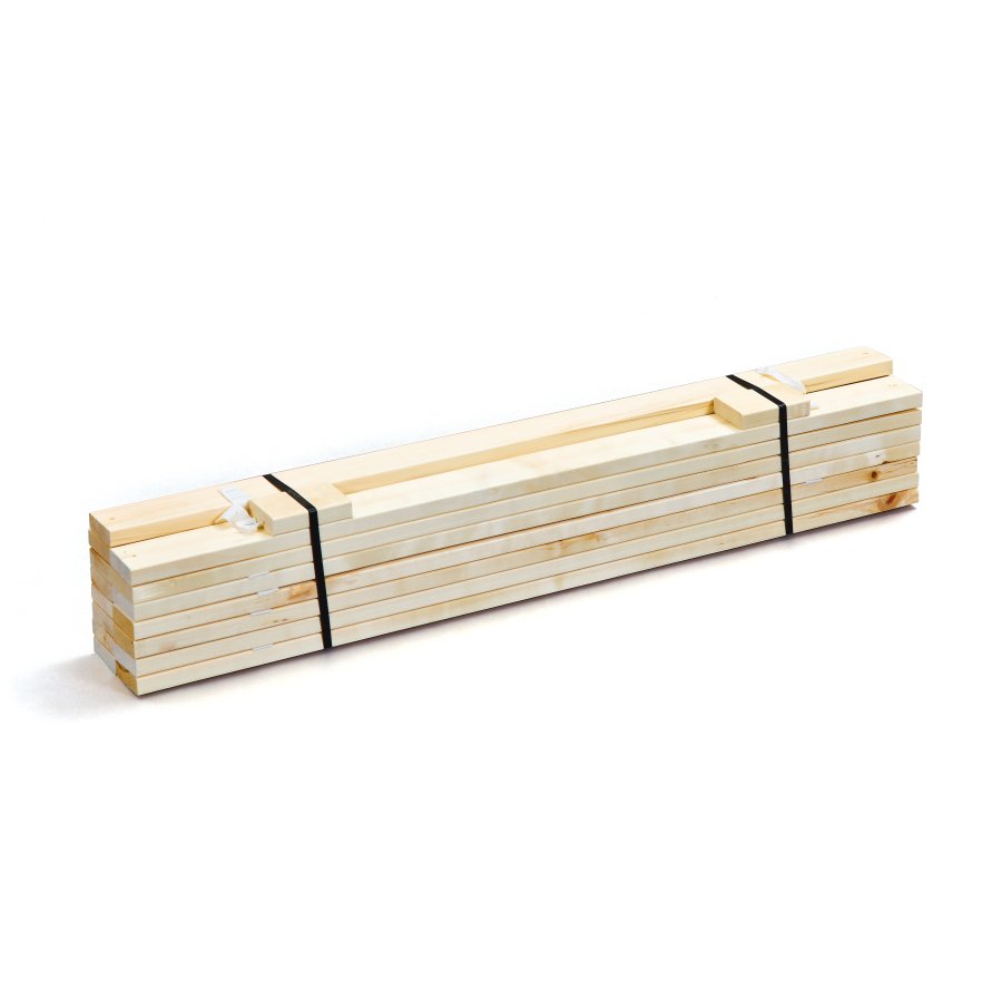 NORDIC LIVING COLLECTION Upprullbar ribbotten f&ouml;r s&auml;ngar med en liggyta p� 90x200 cm.
