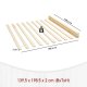NORDIC LIVING COLLECTION Upprullbar ribbotten f&ouml;r s&auml;ngar med en liggyta p� 140x200 cm.