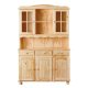 NORDIC LIVING COLLECTION Toscana vitrineskap med 3 skuffer og 5 hyller bak 5 d�rer