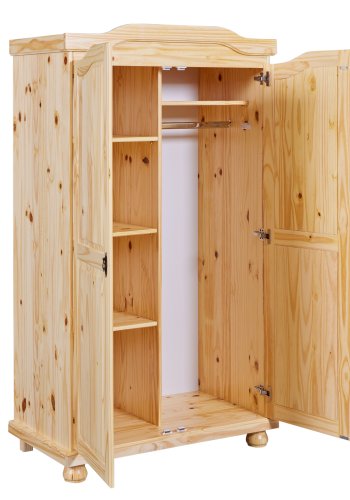 NORDIC LIVING COLLECTION Lantg�rdssk�p Geneva 2-d�rrars f�rgl�s finish