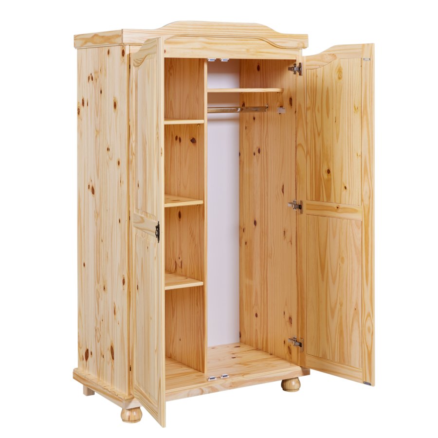 NORDIC LIVING COLLECTION Lantg�rdssk�p Geneva 2-d�rrars f�rgl�s finish