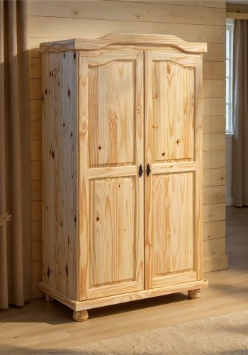 NORDIC LIVING COLLECTION Lantg�rdssk�p Geneva 2-d�rrars f�rgl�s finish