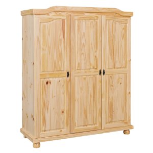 NORDIC LIVING COLLECTION Tr�dg�rdssk�p Bern 3-d�rrars naturfuru massivt tr�