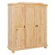 NORDIC LIVING COLLECTION Tr�dg�rdssk�p Bern 3-d�rrars naturfuru massivt tr�