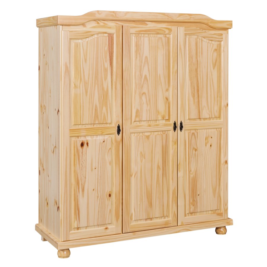 NORDIC LIVING COLLECTION Tr�dg�rdssk�p Bern 3-d�rrars naturfuru massivt tr�