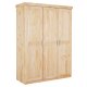 NORDIC LIVING COLLECTION Pelle-skap med 3 d�rer, heltre furu, naturlig utf�relse