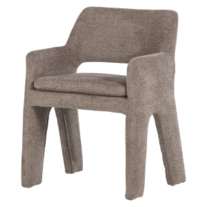 vtwonen Bigfoot Dining Chair Chenille Taupe [Fsc]