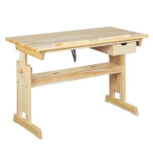 NORDIC LIVING COLLECTION Julia skrivbord 109x55 med f&auml;rgl&ouml;s Sl h&ouml;jdjusterbart med tippbart hyllplan