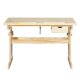 NORDIC LIVING COLLECTION Julia skrivbord 109x55 med f&auml;rgl&ouml;s Sl h&ouml;jdjusterbart med tippbart hyllplan