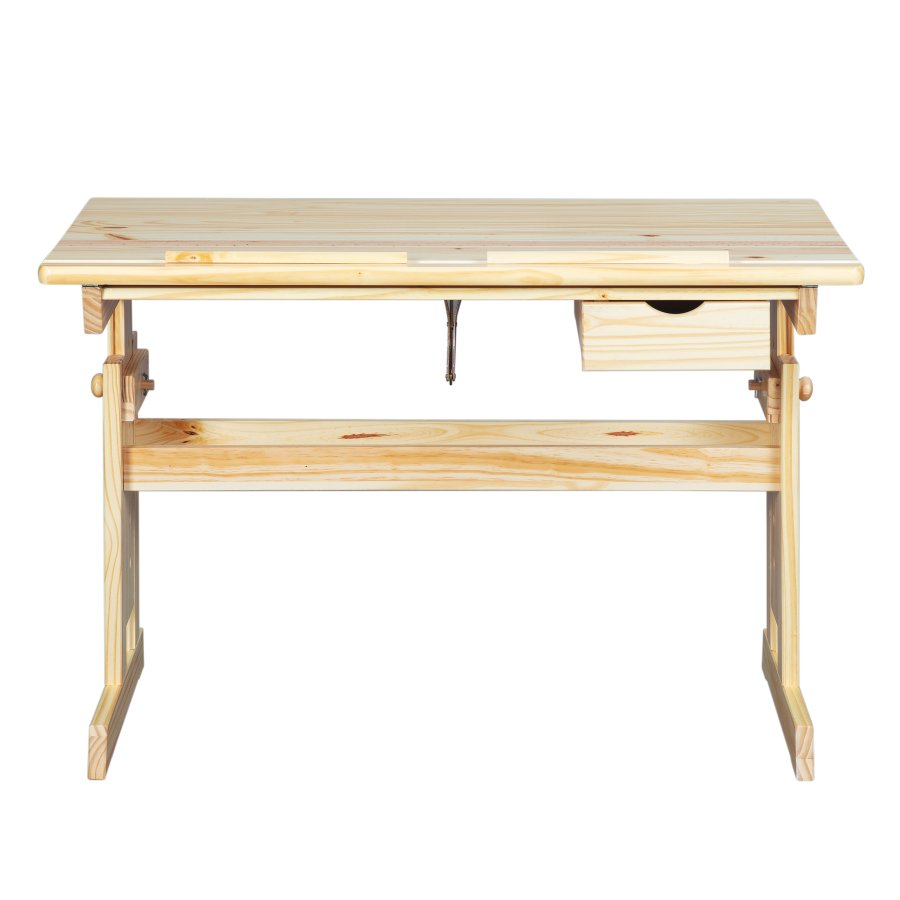 NORDIC LIVING COLLECTION Julia skrivbord 109x55 med f&auml;rgl&ouml;s Sl h&ouml;jdjusterbart med tippbart hyllplan