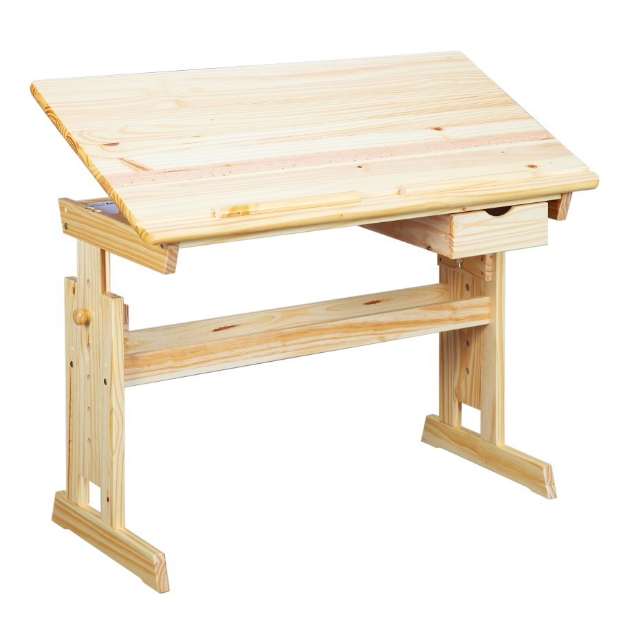 NORDIC LIVING COLLECTION Julia skrivbord 109x55 med f&auml;rgl&ouml;s Sl h&ouml;jdjusterbart med tippbart hyllplan