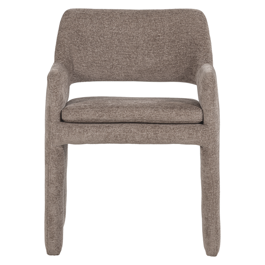 vtwonen Bigfoot Dining Chair Chenille Taupe [Fsc]