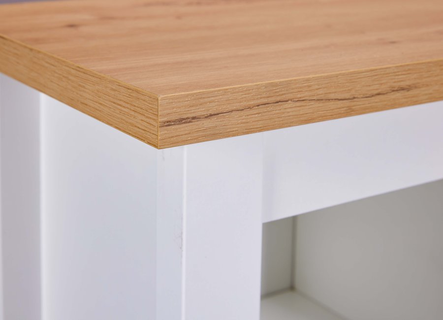 NORDIC LIVING COLLECTION Julina vinsk�p i vitt med 1 d&ouml;rr, 3 stora fack och 12 sm� fack, perfekt f&ouml;r vin&auml;lskare