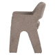 vtwonen Bigfoot Dining Chair Chenille Taupe [Fsc]