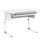 NORDIC LIVING COLLECTION Studare-skrivbord med l�da med tryckfunktion, h&ouml;jdjusterbart och vinklingsbart hyllplan