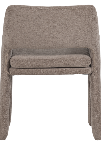 vtwonen Bigfoot Dining Chair Chenille Taupe [Fsc]