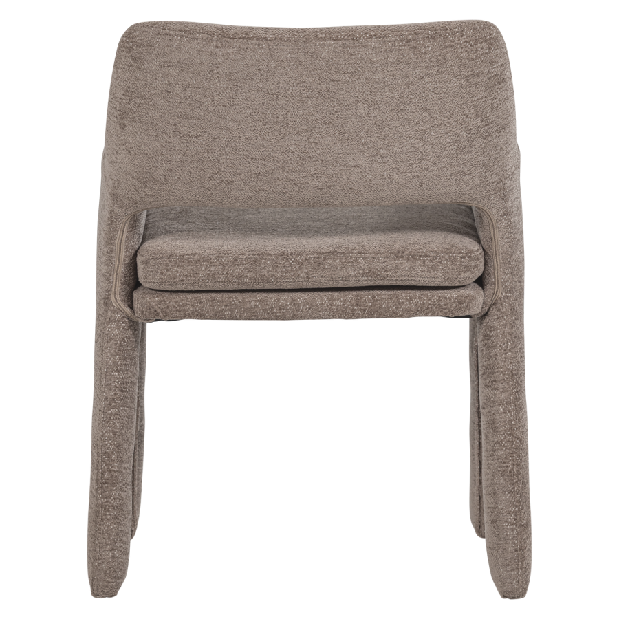 vtwonen Bigfoot Dining Chair Chenille Taupe [Fsc]