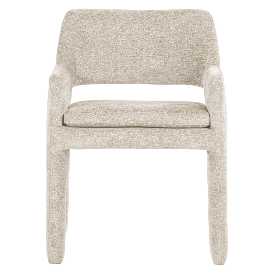 vtwonen Bigfoot Dining Chair Chenille Sand [Fsc]