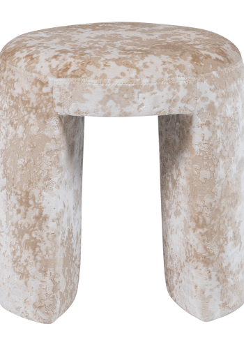 WOOOD Charlie trukket krakk teksturert beige [Fsc]