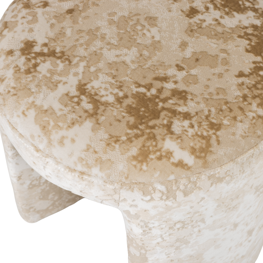 WOOOD Charlie trukket krakk teksturert beige [Fsc]