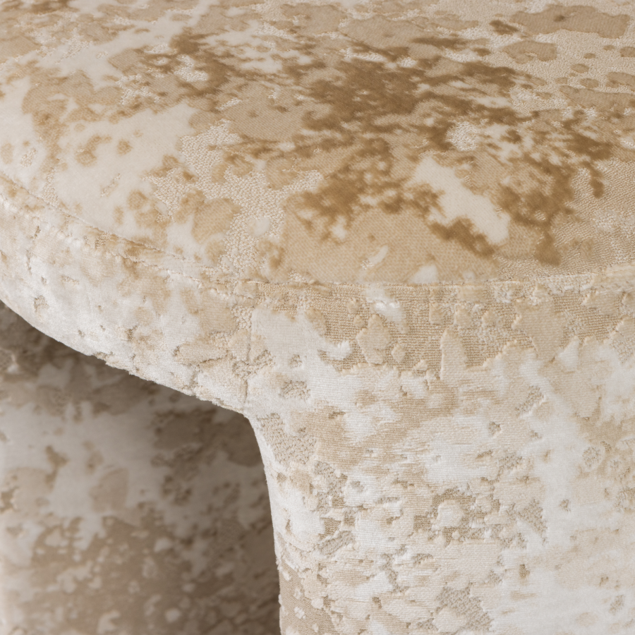 WOOOD Charlie trukket krakk teksturert beige [Fsc]