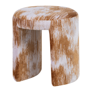 WOOOD Charlie trukket krakk teksturert karamellbrun [Fsc]