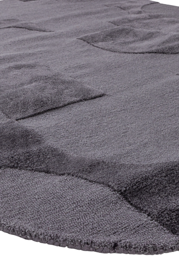 WOOOD Livo Matta Viskos/Ull Gr� 170X240 Cm